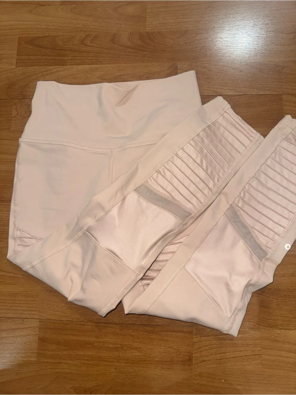 ALO Yoga Light Pink High-Rise Leggings